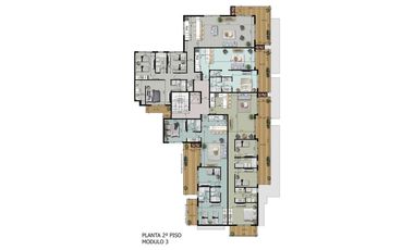 Venta en obra, Tigre, Excelente departamento 3 dormitorios y 2 baños, balcón aterrazado