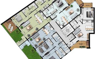 Venta en obra, Tigre, Excelente departamento 3 dormitorios y 2 baños, balcón aterrazado
