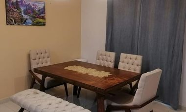 Casa de 3 niveles en renta equipada y amueblada en Residencial Valterra, Apodaca