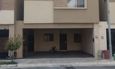 Casa de 3 niveles en renta equipada y amueblada en Residencial Valterra, Apodaca