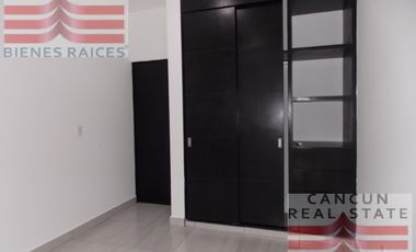 Casa en Renta, 3 habitaciones, Residencial Aqua, Cancún.