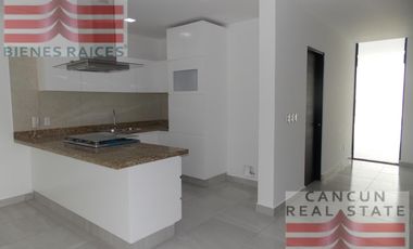 Casa en Renta, 3 habitaciones, Residencial Aqua, Cancún.