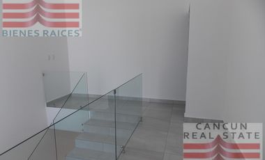 Casa en Renta, 3 habitaciones, Residencial Aqua, Cancún.