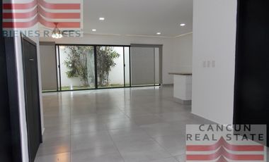 Casa en Renta, 3 habitaciones, Residencial Aqua, Cancún.