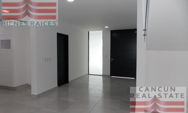 Casa en Renta, 3 habitaciones, Residencial Aqua, Cancún.
