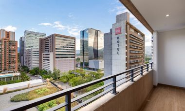 Apartaestudio para la renta amoblada en ciudad del río, piso 11