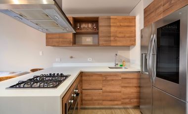 Apartaestudio para la renta amoblada en ciudad del río, piso 11