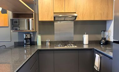 Departamento amueblado en renta Torre Bikia