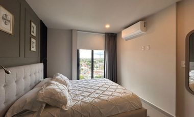 Departamento amueblado en renta Torre Bikia