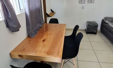 DEPARTAMENTO EN RENTA, AMUEBLADO, NUEVO. CARMEN, CAMPECHE.