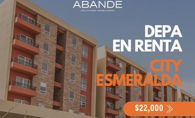 DEPA EN RENTA CITY ESMERALDA, ZONA ESMERALDA | INCREIBLES AMENIDADES