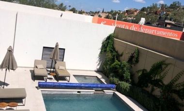 EN PLENO CENTRO DE SAN MIGUEL ALLENDE DPTO EN VENTA  AMUEBLADO