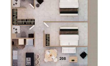Departamento en Venta en Cuauhtémoc ,Tabacalera RT 25-2665.