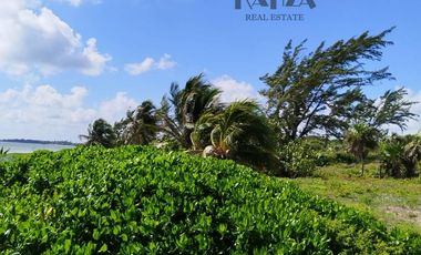 TERRENO CON FRENTE DE PLAYA EN MAHAHUAL