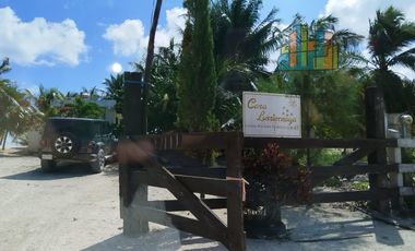 TERRENO CON FRENTE DE PLAYA EN MAHAHUAL