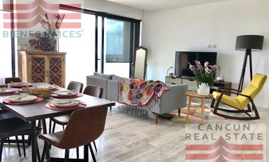 Departamento en Renta, 2 Habitaciones, Marina Condos, Cancún