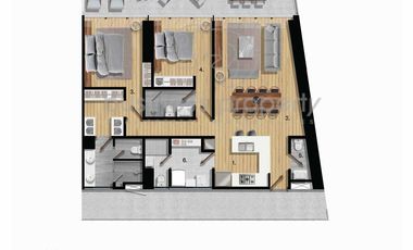 Hermoso departamento a estrenar en la Sexta Sección de Lomas Verdes