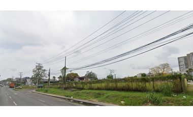 se vende terreno vía principal al lado de banco general de villa lucre