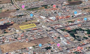 TERRENO COMERCIAL EN RENTA EN BOULEVARD NARCISO BASSOLS, EN VIALIDAD TOLUCA-TENANGO
