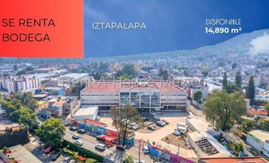 Bodega Industrial en Renta en San Lorenzo Tezonco 26-2517.