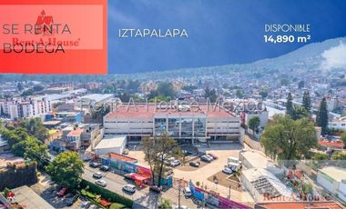 Bodega Industrial en Renta en San Lorenzo Tezonco 26-2517.