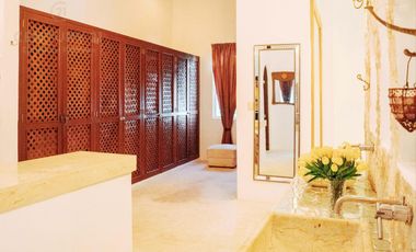 Castillo de Amor,  Casa amplia de 2 habitaciones  con estilo único a solo 200 m de la Playa en Playacar fase 1 P4491