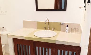 Castillo de Amor,  Casa amplia de 2 habitaciones  con estilo único a solo 200 m de la Playa en Playacar fase 1 P4491