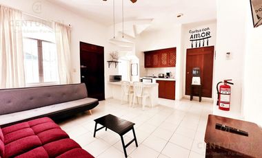 Castillo de Amor,  Casa amplia de 2 habitaciones  con estilo único a solo 200 m de la Playa en Playacar fase 1 P4491