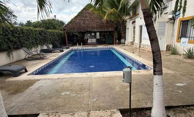 Renta Departamento Real Ibiza Rocar Alberca CTM Playa del Carmen