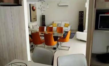 PUNTA TIBURON, Casa en VENTA o RENTA totalmente amueblada con sala de TV y 3 recamaras