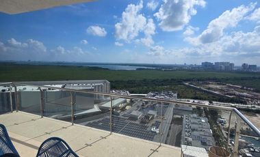 Departamento en Renta, 2 habitaciones, Marina Condos and Canal Homes, Puerto Cancún