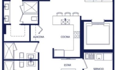 Departamento en venta y renta en SLS Harbour, Puerto Cancún