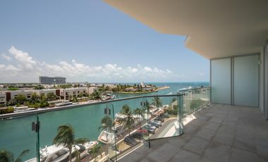 Departamento en venta y renta en SLS Harbour, Puerto Cancún