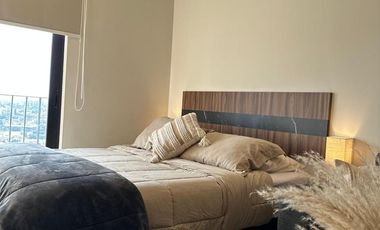 Departamento amueblado en renta en Punta Mayor zona Norte frente a plaza Mayor