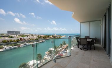 Departamento en venta y renta en SLS Harbour, Puerto Cancún