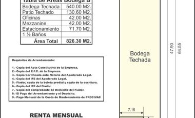 Nave Industrial en Zona industrial Civac