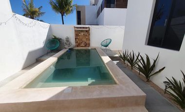 Renta residencia en condo Puerto Lindo, Chelem Yucatan