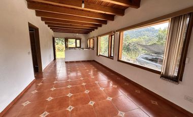 Renta casa de campo con bungalow en Casas Viejas Valle de Bravo