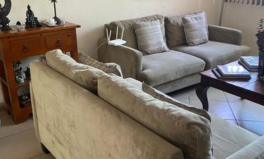 Casa en condominio AMUEBLADA en Lomas de Cortes, Cuernavaca Morelos.