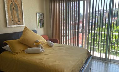 Casa en condominio AMUEBLADA en Lomas de Cortes, Cuernavaca Morelos.