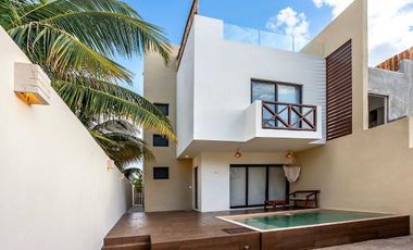 Villa en Renta en la playa de Chicxulub Puerto Totalmente Amueblada cerca del MAR