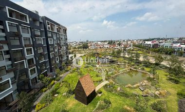 DEPARTAMENTO AMUEBLADO EN RENTA EN SANTUARIO BOSQUES, ZONA BELLO HORIZONTE, PUEBLA.