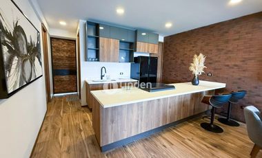 DEPARTAMENTO AMUEBLADO EN RENTA EN SANTUARIO BOSQUES, ZONA BELLO HORIZONTE, PUEBLA.