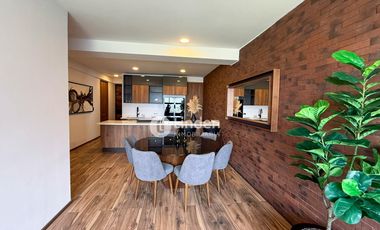 DEPARTAMENTO AMUEBLADO EN RENTA EN SANTUARIO BOSQUES, ZONA BELLO HORIZONTE, PUEBLA.