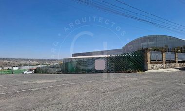 Terreno industrial en venta y renta en La Noria