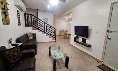 Hermosa Casa en Renta  Real del Sol amueblada Playa Del Carmen P4521