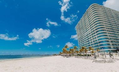 SLS Beach Tower Piso 18 Vistas al Mar · 3 Recámaras — Venta/Renta Departamento en Cancún