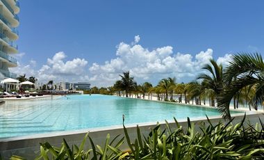 SLS Beach Tower Piso 18 Vistas al Mar · 3 Recámaras — Venta/Renta Departamento en Cancún