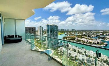 SLS Beach Tower Piso 18 Vistas al Mar · 3 Recámaras — Venta/Renta Departamento en Cancún
