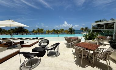 SLS Beach Tower Piso 18 Vistas al Mar · 3 Recámaras — Venta/Renta Departamento en Cancún